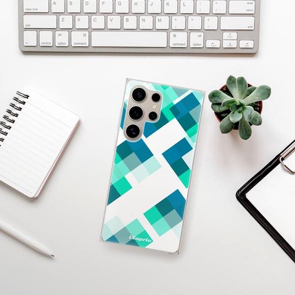 Kryt na mobil iSaprio Abstract Squares 11 – Samsung Galaxy S24 Ultra ...