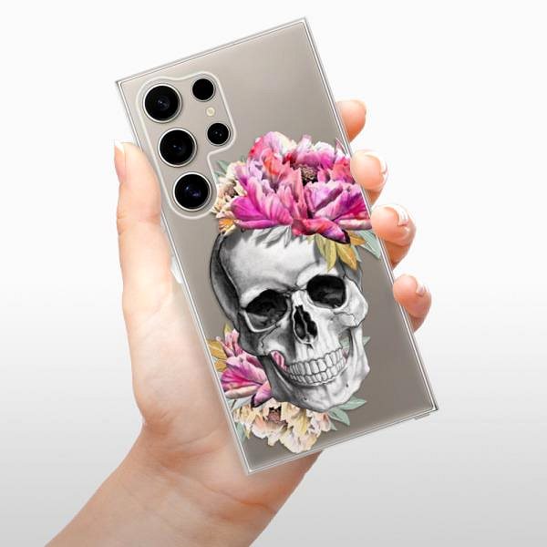 Kryt na mobil iSaprio Pretty Skull – Samsung Galaxy S24 Ultra ...