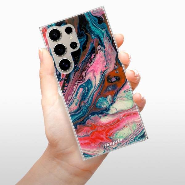 Kryt na mobil iSaprio Abstract Paint 01 – Samsung Galaxy S24 Ultra ...