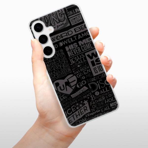 Kryt na mobil iSaprio Text 01 - Samsung Galaxy S24+ ...