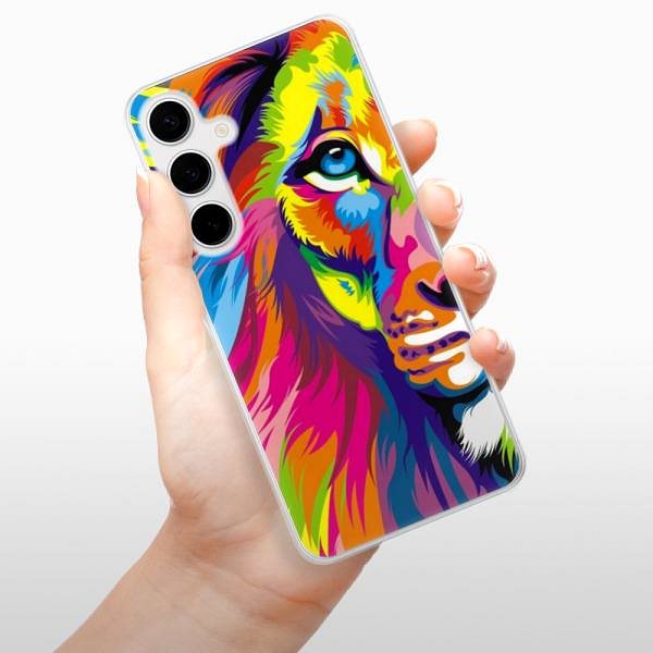 Kryt na mobil iSaprio Rainbow Lion – Samsung Galaxy S24+ ...