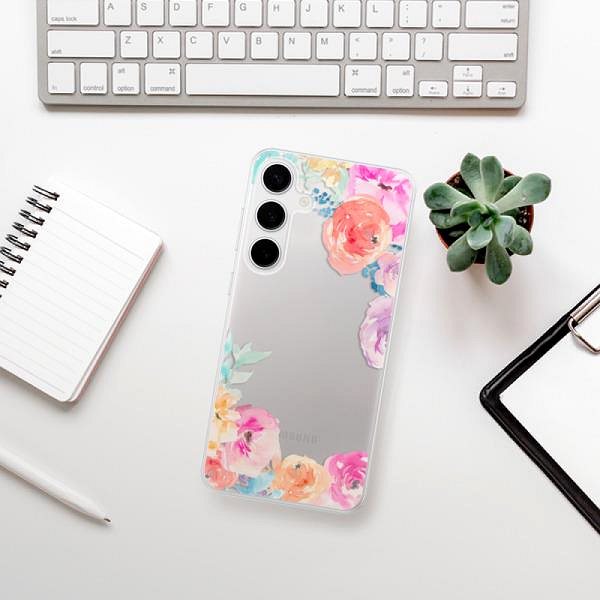 Kryt na mobil iSaprio Flower Brush – Samsung Galaxy S24+ ...