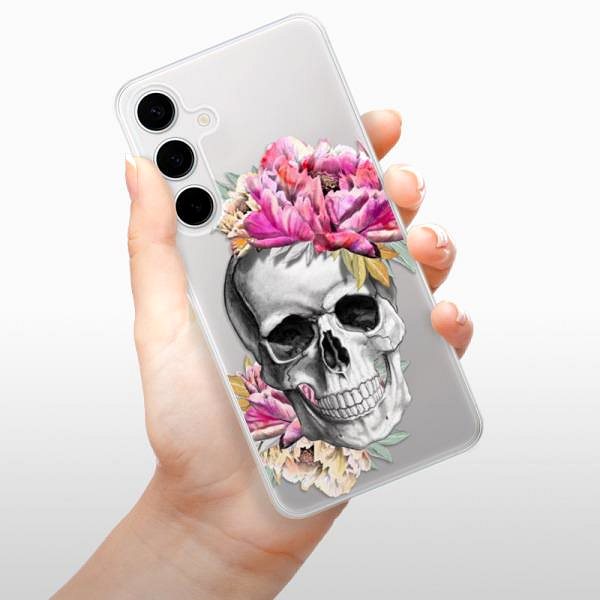 Kryt na mobil iSaprio Pretty Skull – Samsung Galaxy S24+ ...