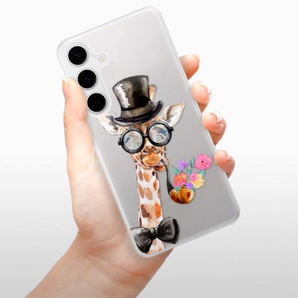 Kryt na mobil iSaprio Sir Giraffe – Samsung Galaxy S24+ ...