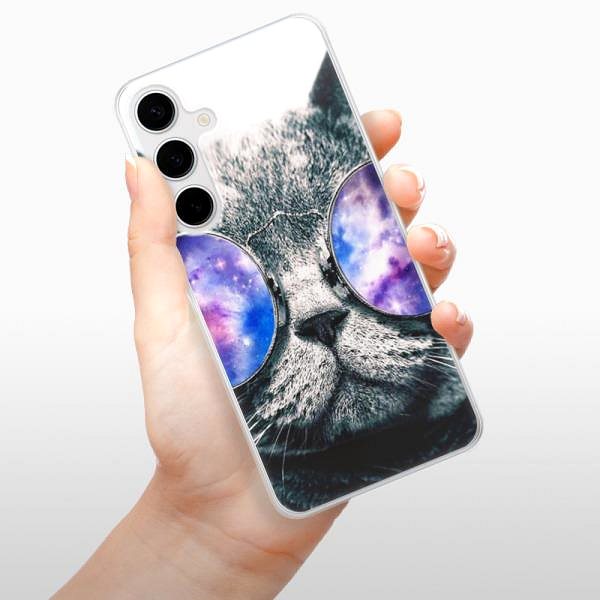 Kryt na mobil iSaprio Galaxy Cat – Samsung Galaxy S24+ ...