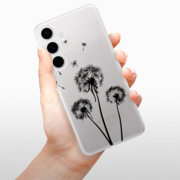 Kryt na mobil iSaprio Three Dandelions – black – Samsung Galaxy S24+ ...