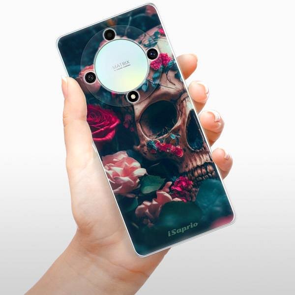 Kryt na mobil iSaprio Skull in Roses – Honor Magic5 Lite 5G ...