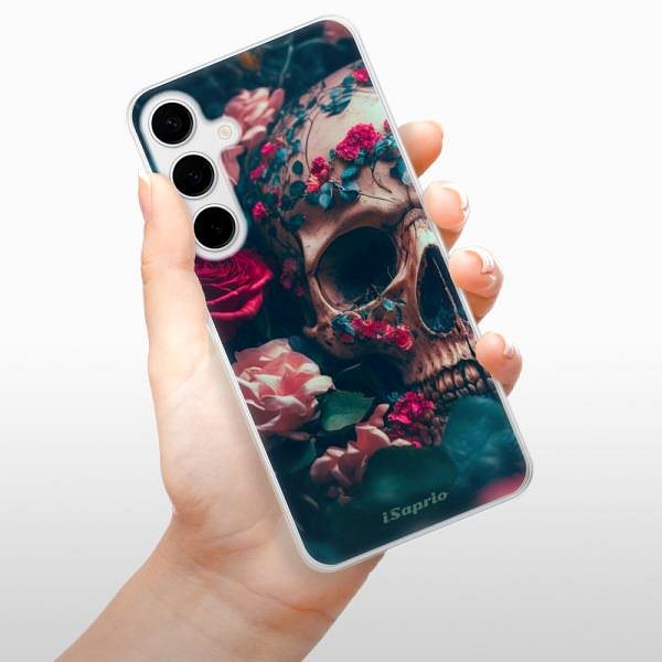 Kryt na mobil iSaprio Skull in Roses – Samsung Galaxy S24+ ...