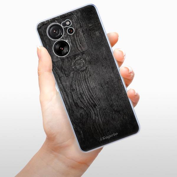 Kryt na mobil iSaprio Black Wood 13 – Xiaomi 13T/13T Pro ...