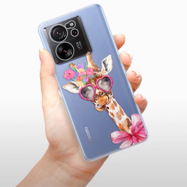 Kryt na mobil iSaprio Lady Giraffe – Xiaomi 13T/13T Pro ...