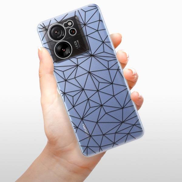 Kryt na mobil iSaprio Abstract Triangles 03 – black – Xiaomi 13T/13T Pro ...