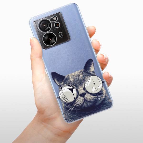 Kryt na mobil iSaprio Crazy Cat 01 – Xiaomi 13T/13T Pro ...