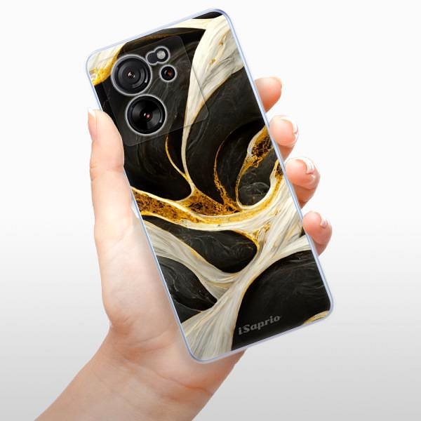 Kryt na mobil iSaprio Black and Gold – Xiaomi 13T/13T Pro ...