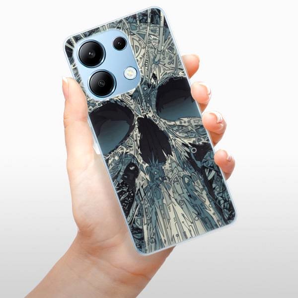Kryt na mobil iSaprio Abstract Skull - Xiaomi Redmi Note 13 ...