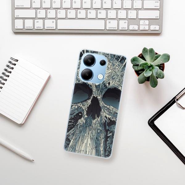 Kryt na mobil iSaprio Abstract Skull - Xiaomi Redmi Note 13 ...