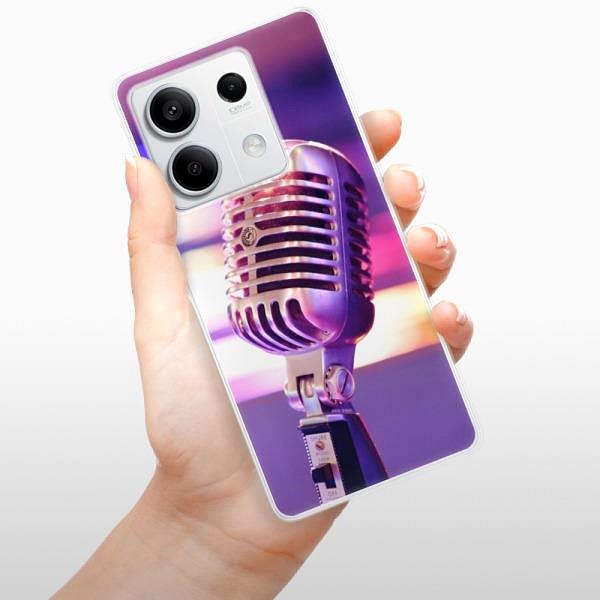 Kryt na mobil iSaprio Vintage Microphone – Xiaomi Redmi Note 13 5G ...