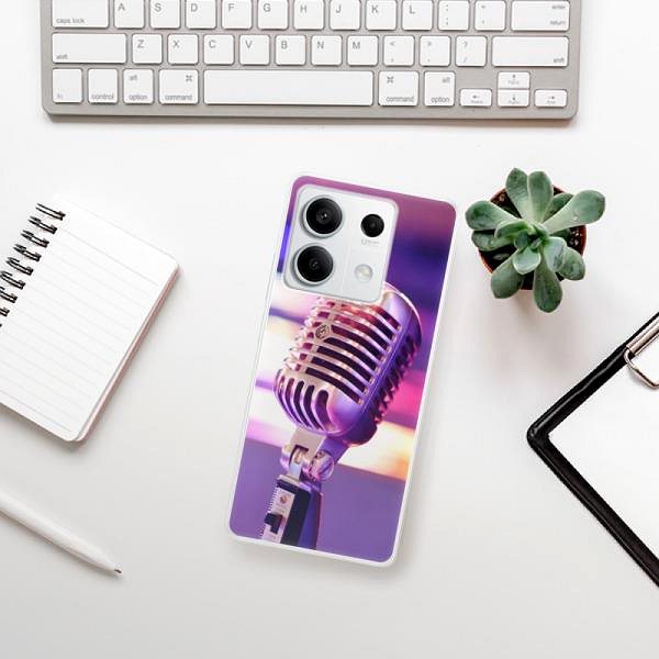Kryt na mobil iSaprio Vintage Microphone – Xiaomi Redmi Note 13 5G ...