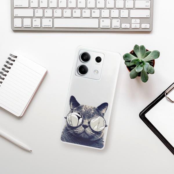 Kryt na mobil iSaprio Crazy Cat 01 – Xiaomi Redmi Note 13 5G ...