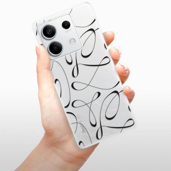 Kryt na mobil iSaprio Fancy – black – Xiaomi Redmi Note 13 5G ...