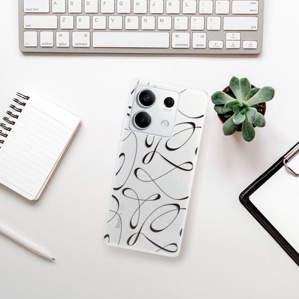 Kryt na mobil iSaprio Fancy – black – Xiaomi Redmi Note 13 5G ...