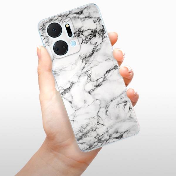 Kryt na mobil iSaprio White Marble 01 – Honor X7a ...
