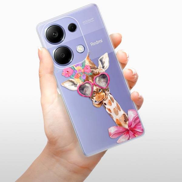 Kryt na mobil iSaprio Lady Giraffe – Xiaomi Redmi Note 13 Pro ...