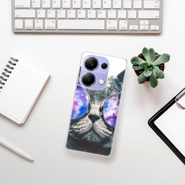 Kryt na mobil iSaprio Galaxy Cat – Xiaomi Redmi Note 13 Pro ...