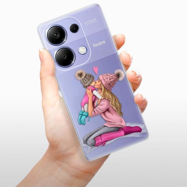 Kryt na mobil iSaprio Kissing Mom – Blond and Girl – Xiaomi Redmi Note 13 Pro ...