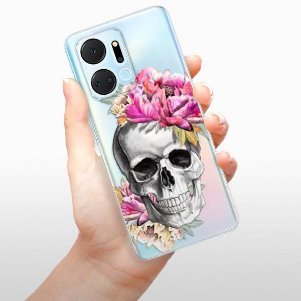 Kryt na mobil iSaprio Pretty Skull – Honor X7a ...
