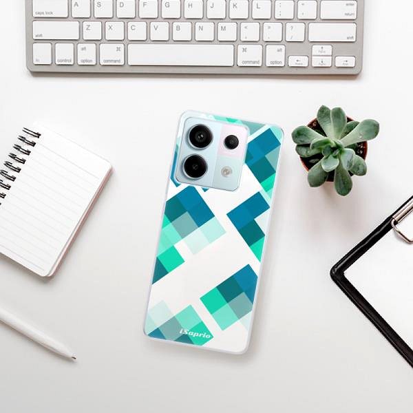 Kryt na mobil iSaprio Abstract Squares 11 - Xiaomi Redmi Note 13 Pro 5G / Poco X6 5G ...