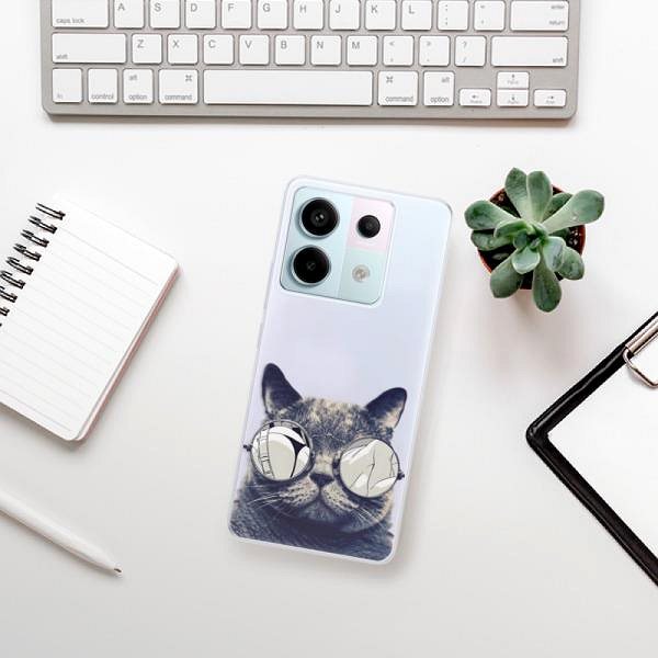 Kryt na mobil iSaprio Crazy Cat 01 - Xiaomi Redmi Note 13 Pro 5G / Poco X6 5G ...