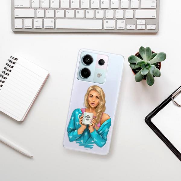 Kryt na mobil iSaprio Coffe Now - Blond - Xiaomi Redmi Note 13 Pro 5G / Poco X6 5G ...