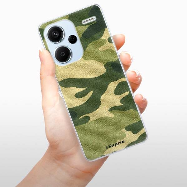 Kryt na mobil iSaprio Green Camuflage 01 – Xiaomi Redmi Note 13 Pro+ 5G ...