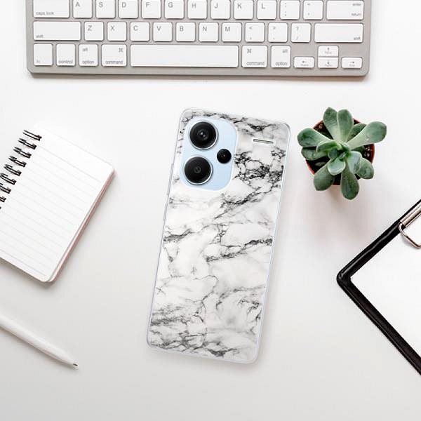 Kryt na mobil iSaprio White Marble 01 – Xiaomi Redmi Note 13 Pro+ 5G ...