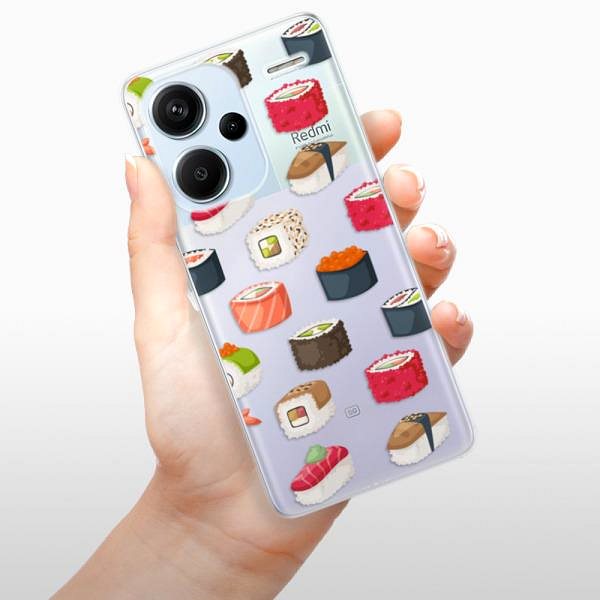 Kryt na mobil iSaprio Sushi Pattern – Xiaomi Redmi Note 13 Pro+ 5G ...