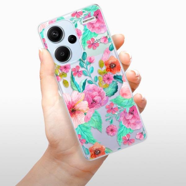 Kryt na mobil iSaprio Flower Pattern 01 – Xiaomi Redmi Note 13 Pro+ 5G ...