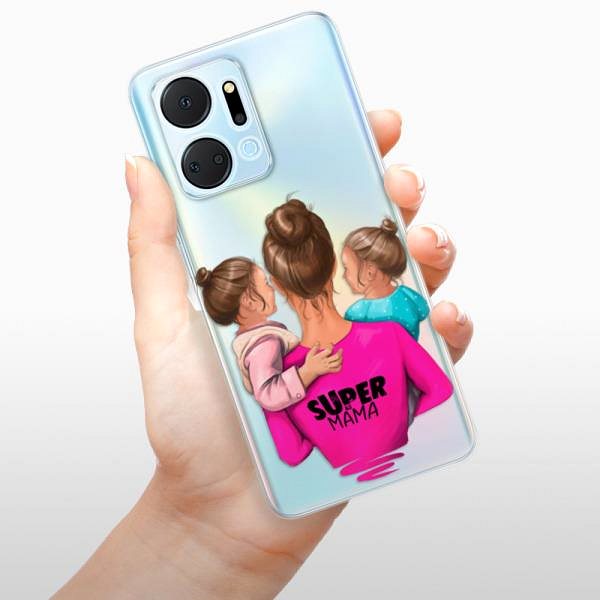 Kryt na mobil iSaprio Super Mama – Two Girls – Honor X7a ...