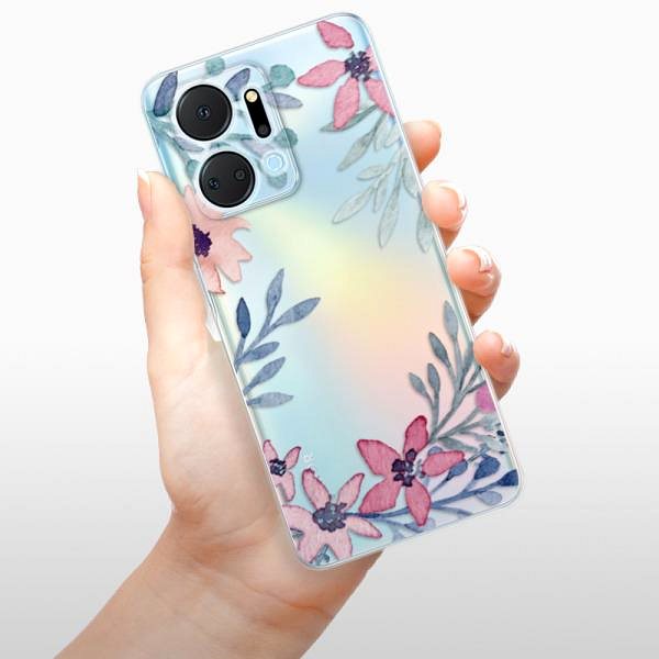 Kryt na mobil iSaprio Leaves and Flowers – Honor X7a ...