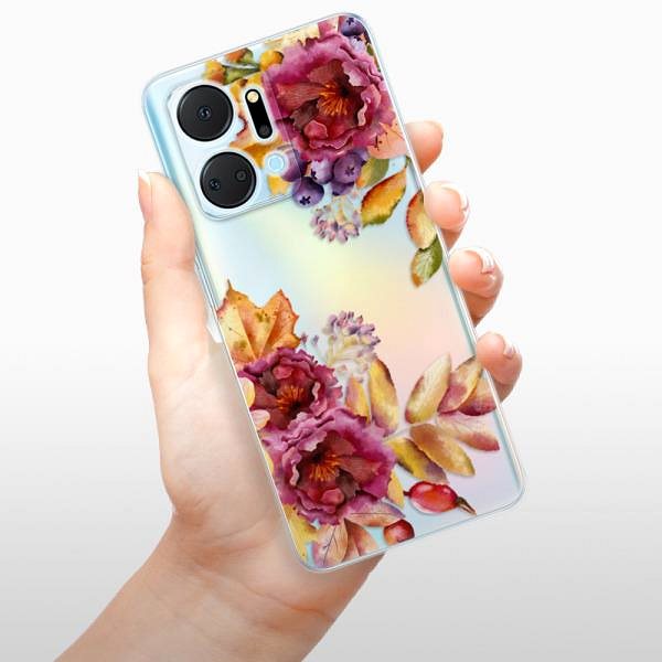 Kryt na mobil iSaprio Fall Flowers – Honor X7a ...