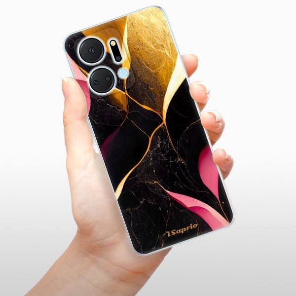 Kryt na mobil iSaprio Gold Pink Marble – Honor X7a ...