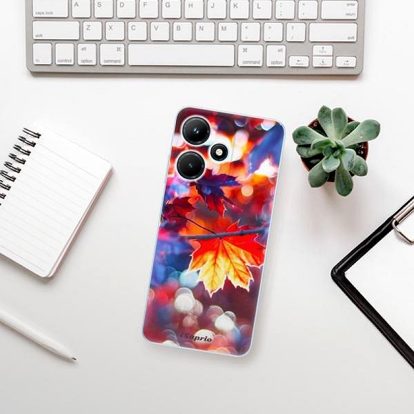 Kryt na mobil iSaprio Autumn Leaves 02 - Infinix Hot 30i ...