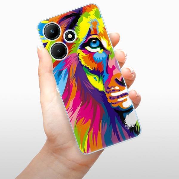 Kryt na mobil iSaprio Rainbow Lion – Infinix Hot 30i ...