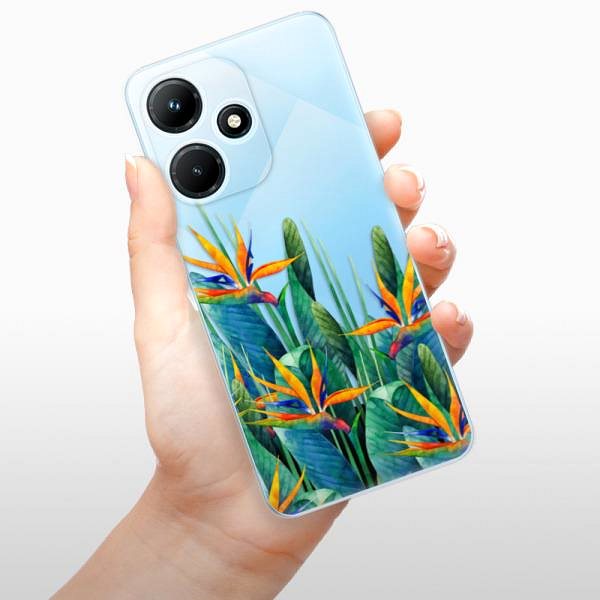 Kryt na mobil iSaprio Exotic Flowers – Infinix Hot 30i ...