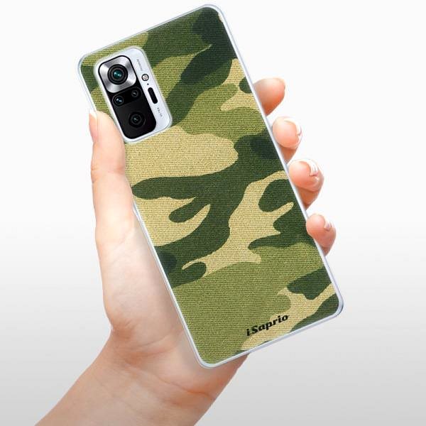 Kryt na mobil iSaprio Green Camuflage 01 pre Xiaomi Redmi Note 10 Pro ...