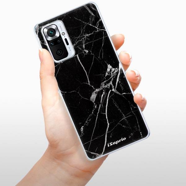 Kryt na mobil iSaprio Black Marble 18 pre Xiaomi Redmi Note 10 Pro ...