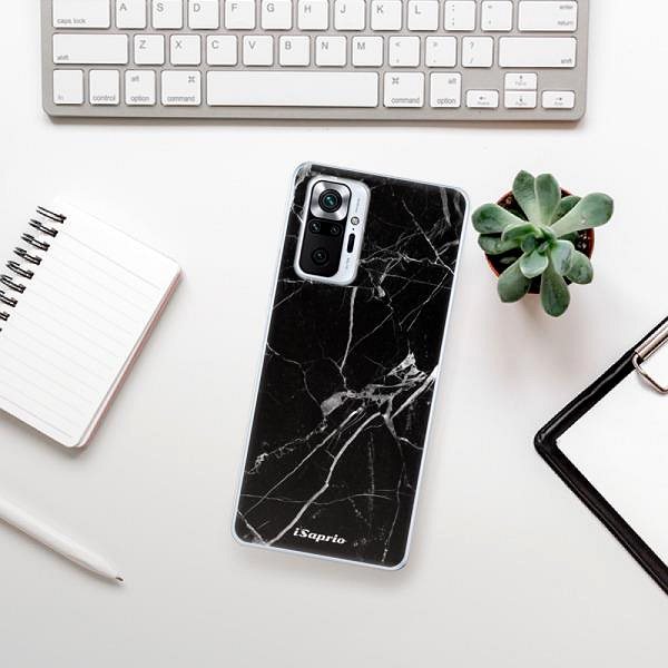 Kryt na mobil iSaprio Black Marble 18 pre Xiaomi Redmi Note 10 Pro ...