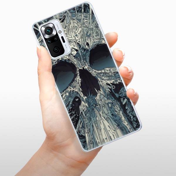 Kryt na mobil iSaprio Abstract Skull pre Xiaomi Redmi Note 10 Pro ...