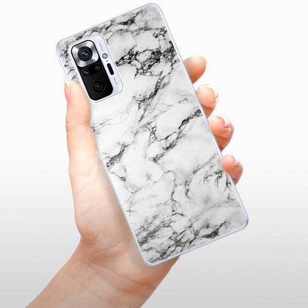 Kryt na mobil iSaprio White Marble 01 pre Xiaomi Redmi Note 10 Pro ...