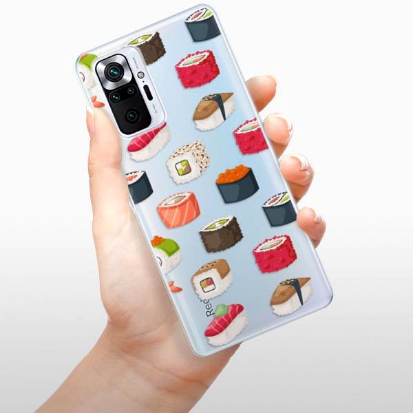 Kryt na mobil iSaprio Sushi Pattern pre Xiaomi Redmi Note 10 Pro ...