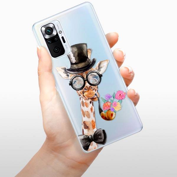 Kryt na mobil iSaprio Sir Giraffe na Xiaomi Redmi Note 10 Pro ...